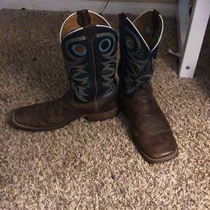 (Size) 10 Justin square toe boots